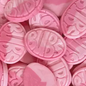 Bubs Wild Strawberry Pomegranate Oval 1/4LB Bag