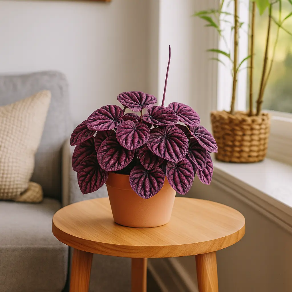 Peperomia 'Ripple Red'