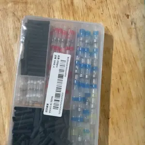 360PCS Heat Shrink Solder Seal Connectors Kit, Waterproof Electrical Butt Connectors, Solder Sleeves Wire Terminals, Heat Shrink Connectors