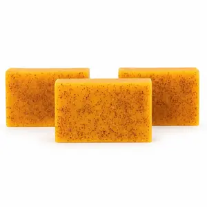 Turmeric & Kojic Soap, Moisture Cold Pressed Soap For Face & Body, Moisturizing Body Wash & Soap For Women & Men Cleansing, Turmeric Soap Deep Cleanse & Hydrate Face & Body，Lemon Turmeric Kojic acid soap