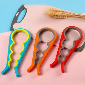 Multifunctional Can Opener Bottle Opener Four-In-One Five-In-One Home Use Can Opener Set, Durable Sturdy Kitchen Tool Utensils & Easy Grip Design Kitchenware Kitchen Gadgets