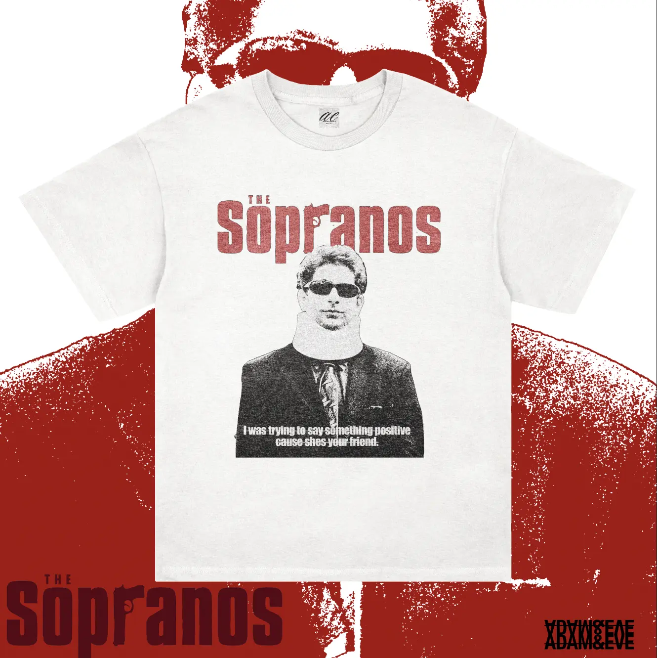 Chris Moltisanti T-Shirt, Vintage Mafia Graphic Tee, Retro Streetwear T-Shirt, Classic TV Shirt