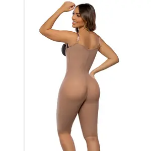 Faja la GLAMUROSA SMI7087 - Ultrainvisible Shapewear for Women with Removable Side Support & Perineal Closure for Comfortable Wear
