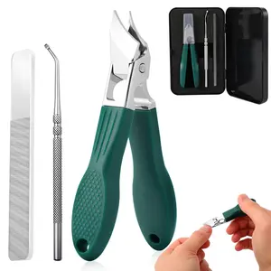 2026 Eagle Beak Nail Clippers,Three Sets of Eagle Beak Beveled Nail Clippers,Oblique ingrown toenailsclipper,Beveled NailClipper, for Thick Nails, Seniors&Ingrown Care