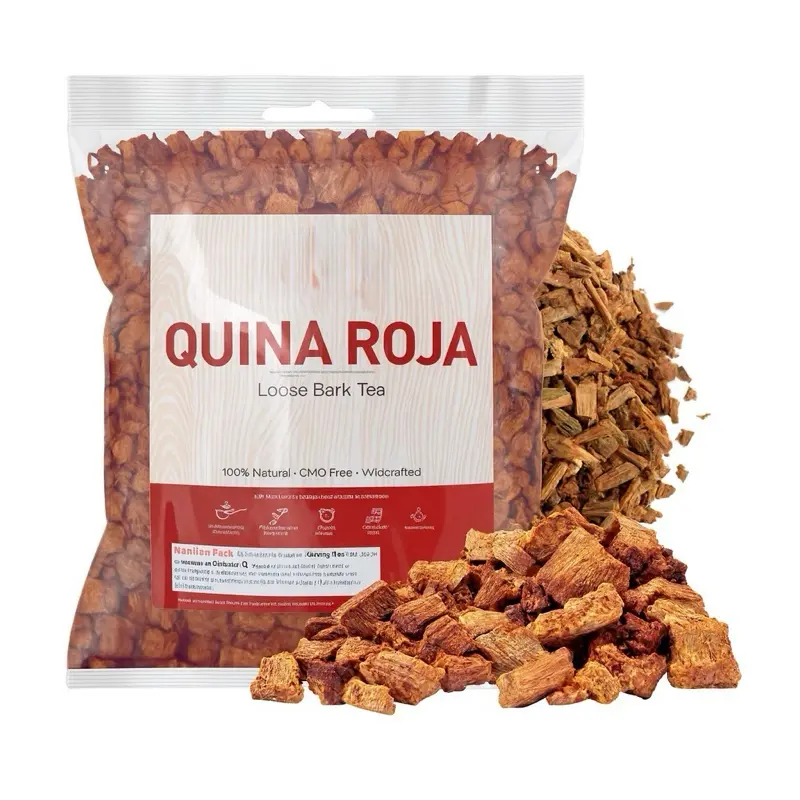 Red Cinchona Bark Herbal Health Tea - 100% Natural, Fresh, Vegan, Traditional Flavor - Crafted By Nature