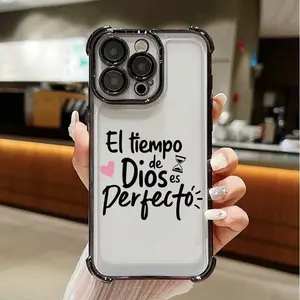 Shockproof Phone Case For Women Religious Faith Gift For iPhone Samsung Galaxy 17Pro Max Air 16 15Plus 14 13 12 11 S26 S25 S24 S23 S22 FE Ultra EDGE Electroplated Bumper  #YGSJDSJ47
