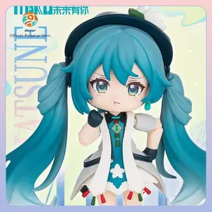 New Genuine Blokees Hatsune Miku Blind Box Encounter Story Q Miku With You Mystery Box Hatsune Miku Anime Figures Gift Toy