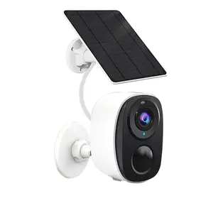 Okampro Home WiFi Camera, Solar Remote Monitoring, Motion Detection, 4000mah Battery, Night Vision, Indoor/outdoor Security, Eco-Friendly