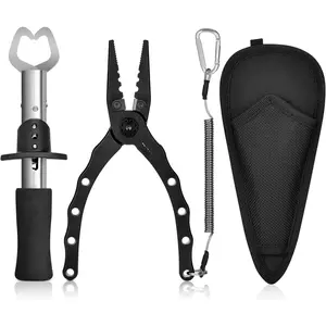 Fishing Pliers and Gripper Set, Fishmen Must Have Fishing Gear and Equipment, Fishing Accessories, Fishing Tool Flyfishing Gear Ice Fishing Gear Fishing Gifts for Men