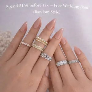 Effinny S925 Sterling Silver Mystery Box of Ring- Fashion Wedding Band Blind Box, Random Suprise Rings for Parties, Holiday, Daily Wear, Female