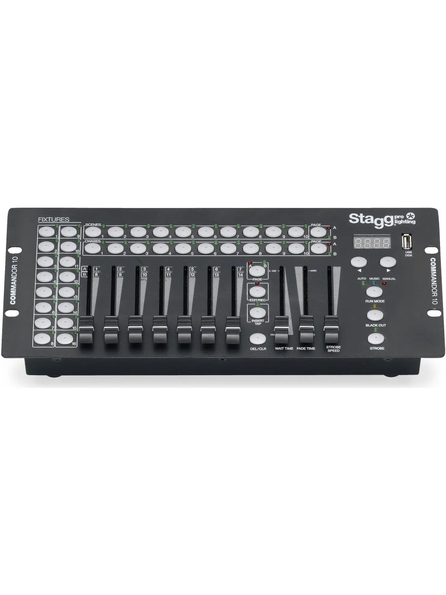 Stagg 20764 US 10-channel DMMX Light Controller