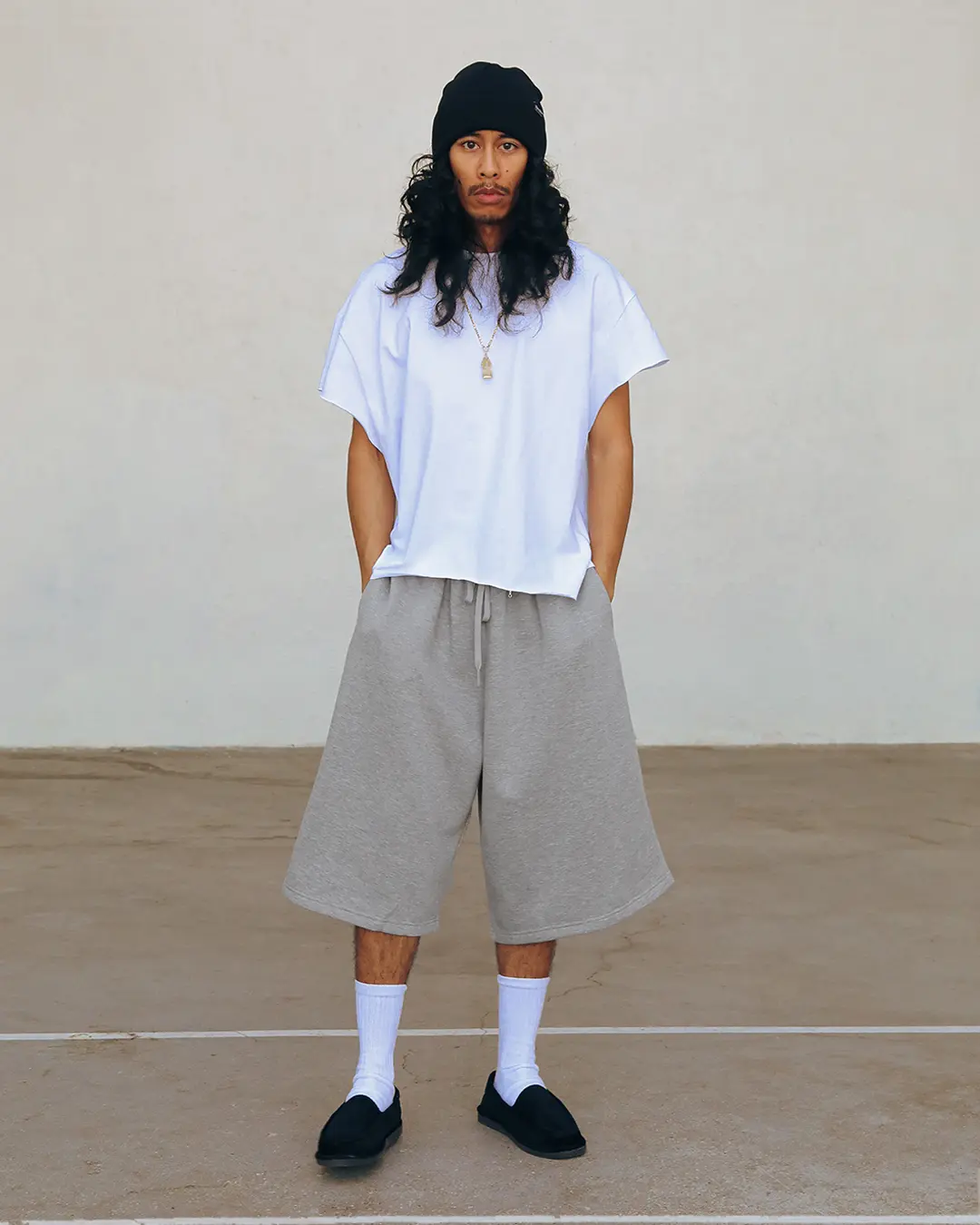 Baggy Fleece Shorts - TikTok Shop
