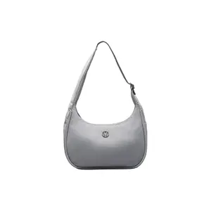 Lululemon Women's 4L Silver Drop Tote with Metal Logo Zipper and Recycled Fabric
