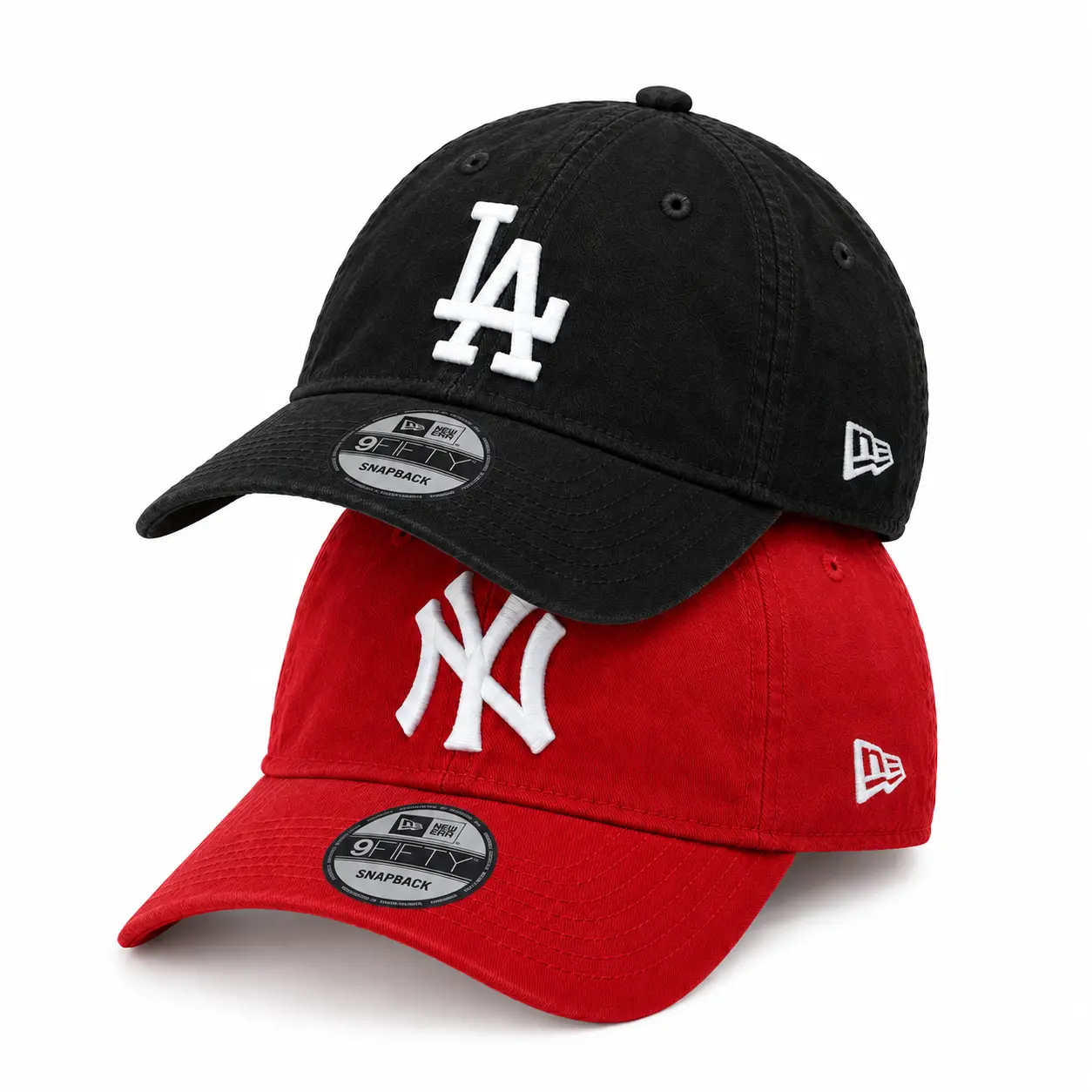 New Era 9FIFTY Unstructured NY Yankees LA Dodgers Strapback Cap for Women, Show Your Love for Your Favorite Team