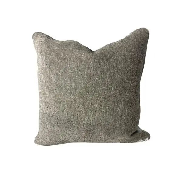 Gray Velvet Pillow Gray Velvet Pillow