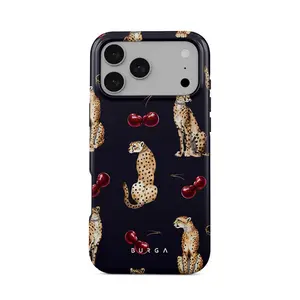 BURGA iPhone Case | Cougar | For iPhone 17 Pro Max, 16 15 14 13 12 11 Series | MagSafe Aesthetic Phone Case | Gradient Phone Case | Trendy 2026 Phone Case | Shockproof & Waterproof Protection | Gift for Her and Love