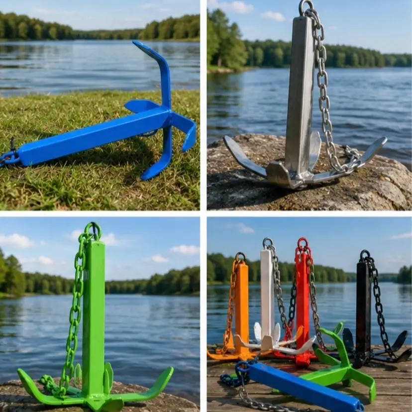 Handcrafted Heavy-Duty Fishing Anchors