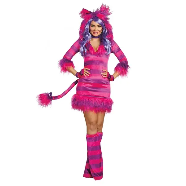 Wonderland Magic Cat Women's Costume