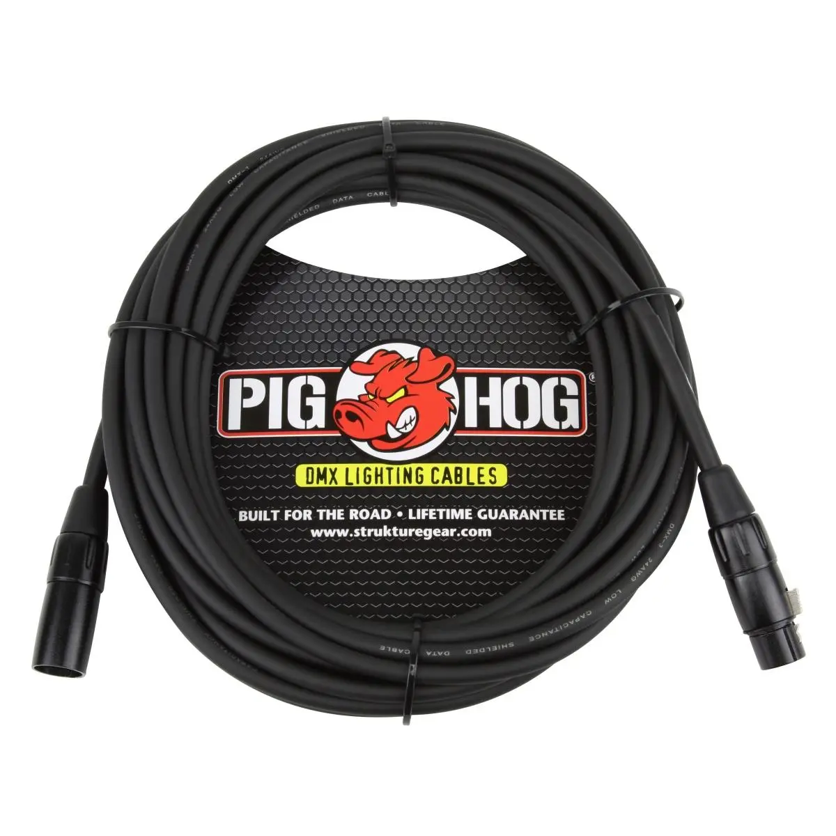 212 MAIN DMX Lighting Cable, 25 ft Durable Rubber Pig Accessories for Home Improvement Electrical Equipment & Supplies Wires & Cables, Dmx Cable, Rubber Coat