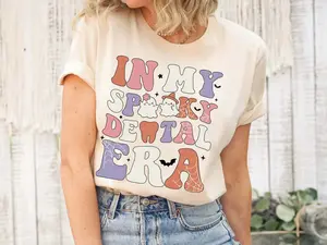 In My Dental Era Shirt, Halloween Dental Hygienist Shirt, Spooky Dental Assistant Shirt, Halloween Dentist Student Shirt, Dental Life Shirt