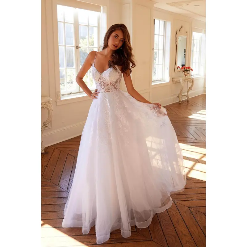 glitter wedding dress video Off Shoulder Sequin Glitter Fit & Flare Wedding Dress main image 1