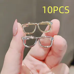 10-pack Multi-Function Safety Pins | Durable Alloy Design, Gold - Suitable for Sewing and Knitting, Clothing Alteration, Handmade Materials | Stylish and Practical