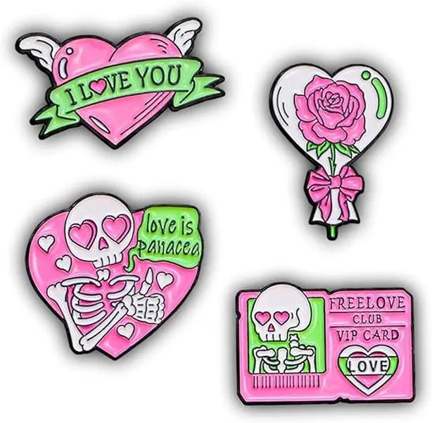 Enamel Pins, Bulk Pins for Backpacks, Lapel Pin, Backpack Pins, Bedge Brooches Pins for Lanyard, Bags, Hats, Caps, Clothes, Vest, Jackets.