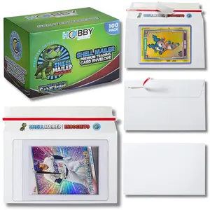 Shell Mailer Incognito Trading Card Envelopes - 7" x 4.35"
