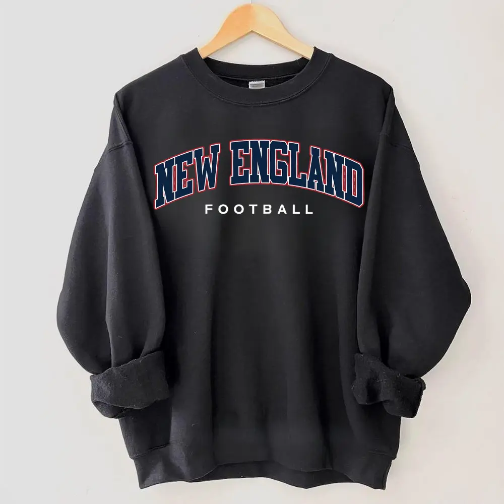 New England Football Vintage Style Adult and Youth Sweatshirt T-Shirt, New England Football merch, Retro Vintage New England Football Crewneck, #Ppatriottt merch, Sunday Football Apparel, Gift For Fan Football Unisex, men's clothing clothes merch