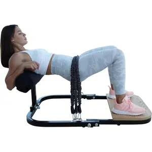Hip Thrust Machine for High Resistance Glute Training - Home Gym Workout - Comes with 45, 90, and 135 Lbs of Resistance