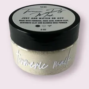 Turmeric Kaolin Clay Deep Skin Detox Mask - Skincare Treatment for Comfort and Skin Care