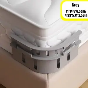 4pcs Invisible Bed Sheet and Bed Cover Fasteners, Sheet Suspenders, Non-Slip Quilt Clips, Single Bedding Holder, Polypropylene Material, Easy Clean, Customizable Design, Bedding Accessories