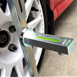 2pcs Wheel Alignment Tool Set, Adjustable Toe And Kingpin Caster Gauge, Suitable for Professional Vehicle Wheel Alignment Equipment for Cars, Trucks, And Rvs