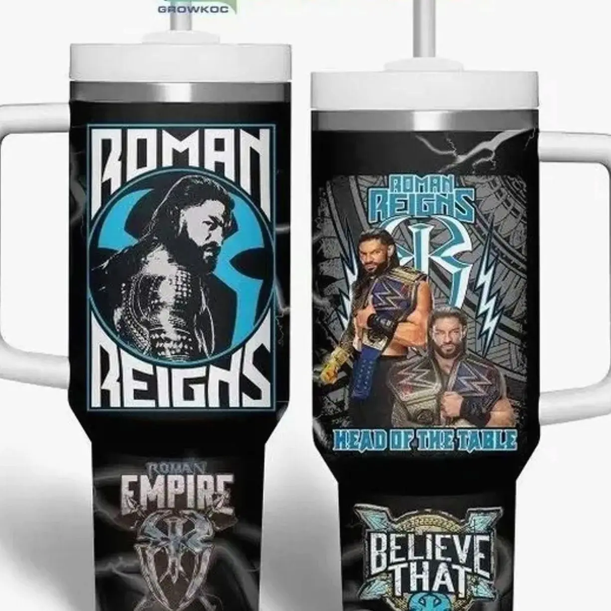 Popular Roman Reigns Head Of The Table Roman Empire Believe That 40oz Tumbler - Limited Stock