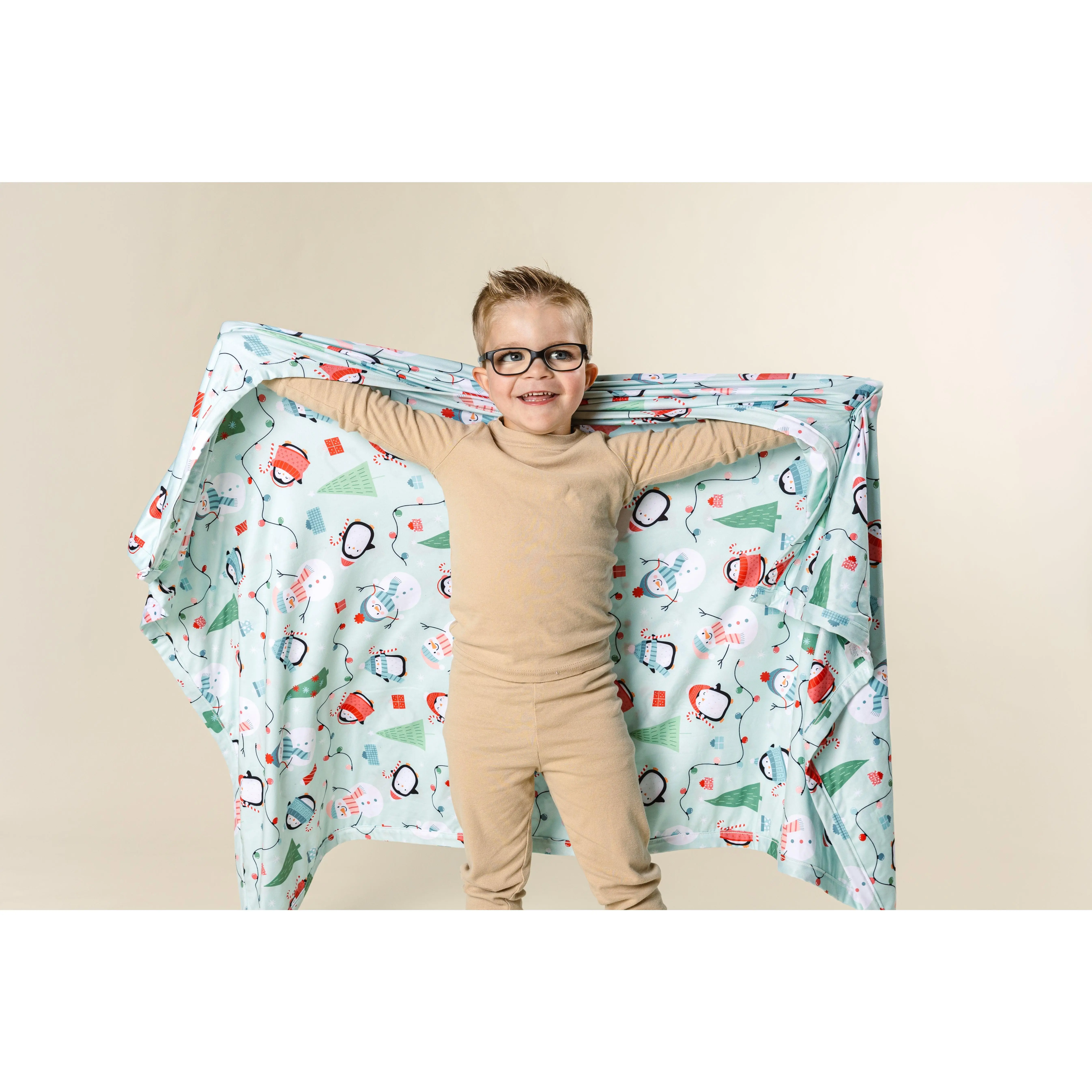 Beddy's Little Roamer Stretchy Child-Size Blanket - OEKO-TEX Certified, Cozy Bedding for Nap Time, Machine Washable, Travel Ready