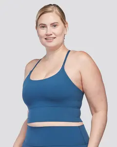 SoftLuxe Crop Top Sports Bra