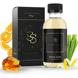 Luxury Hotel Fragrances - Hotel  Oil - Diffuser Oil Blends for  (Poolside) 4.05 Fl Oz (120ml)