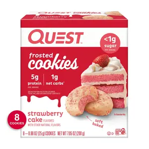 Quest Protein Cookie, Strawberry Cake Frosted Cookie