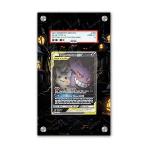Gengar & Mimikyu GX 165/181 - PSA Pokémon Extended Artwork Display Case