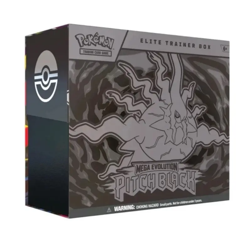 Pokemon Mega Evolution Pitch Black Elite Trainer Box (LIVE RIP)