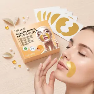 10 Pcs Anti-Wrinkle Firming Nasolabial Folds Patch, Reduces Fine Lines, Hydrates & Nourishes Skin, Suitable for All Skin Types, Soothing Facial Care Stickers