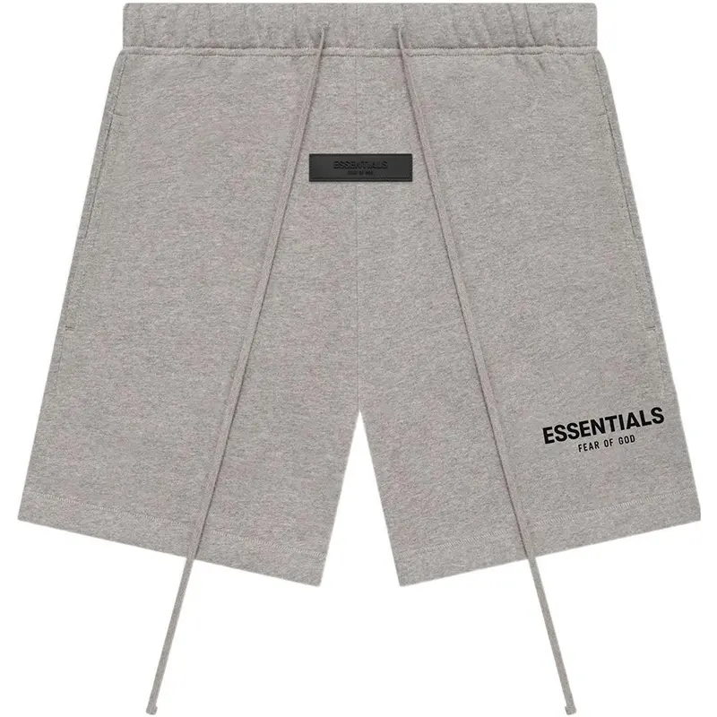 Fear of God Essentials SS22 Men's Fleece athletic Oversized Streetwear Shorts Dark Oatmeal