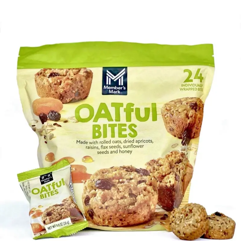 Oatful Bites, 0.9 Oz, 24 Pack Healthy Snacks Oatmeal