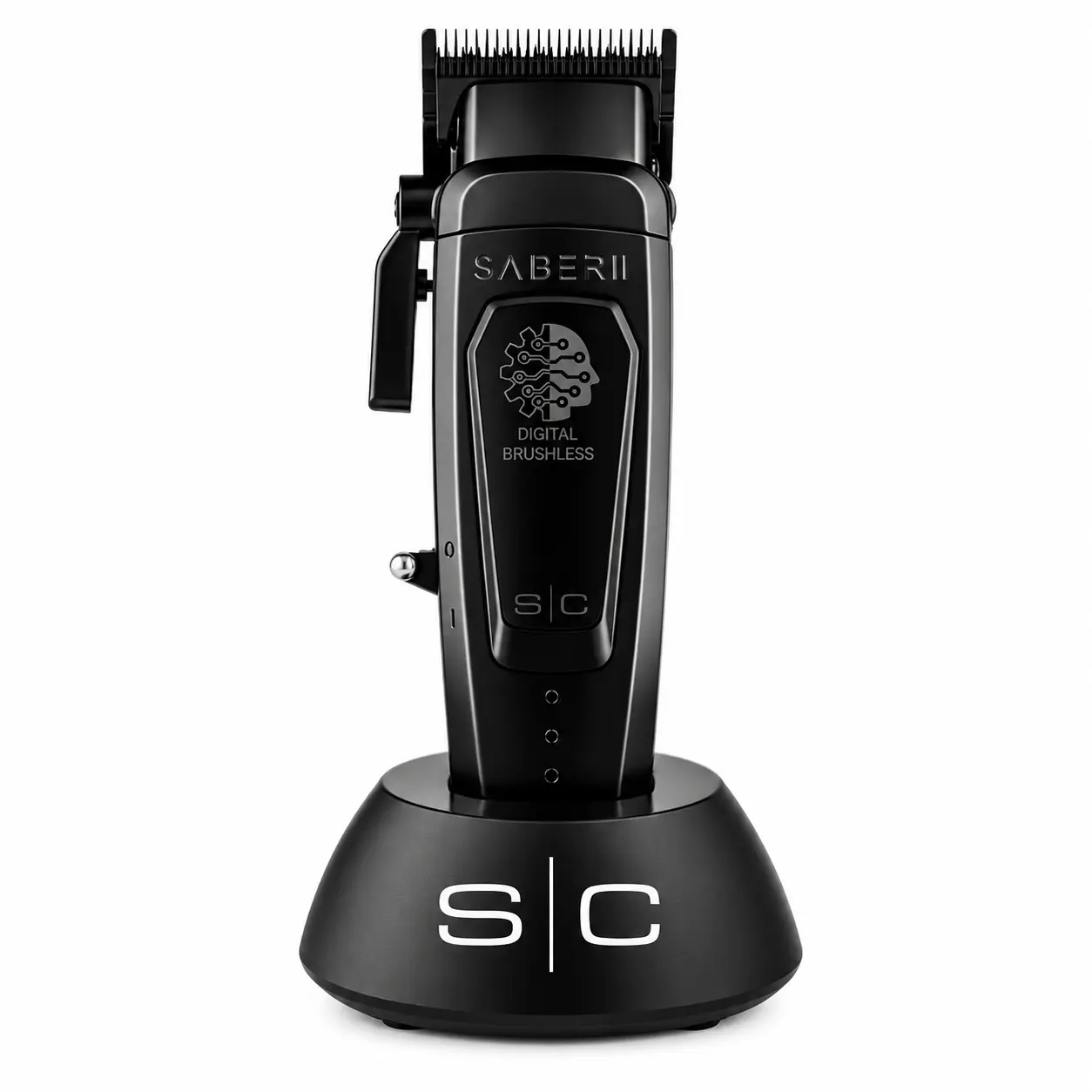 StyleCraft Saber 2.0 Cordless Modular Clipper w/ High-Torque Digital Brushless Motor SC617B