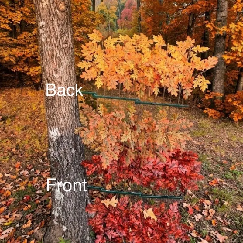 Tree Ninja-Hunting Blind W/ Set Of (12)Red-Brown Branches, Sports & Outdoor Hunting Accessory