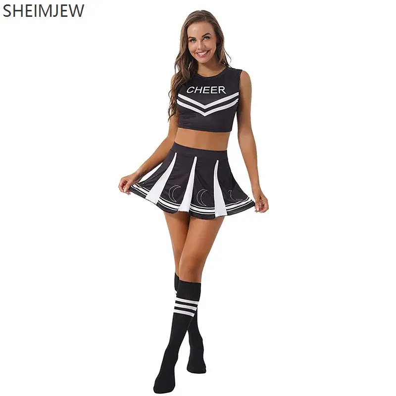 Daring Cheerleader Costume Set for Women