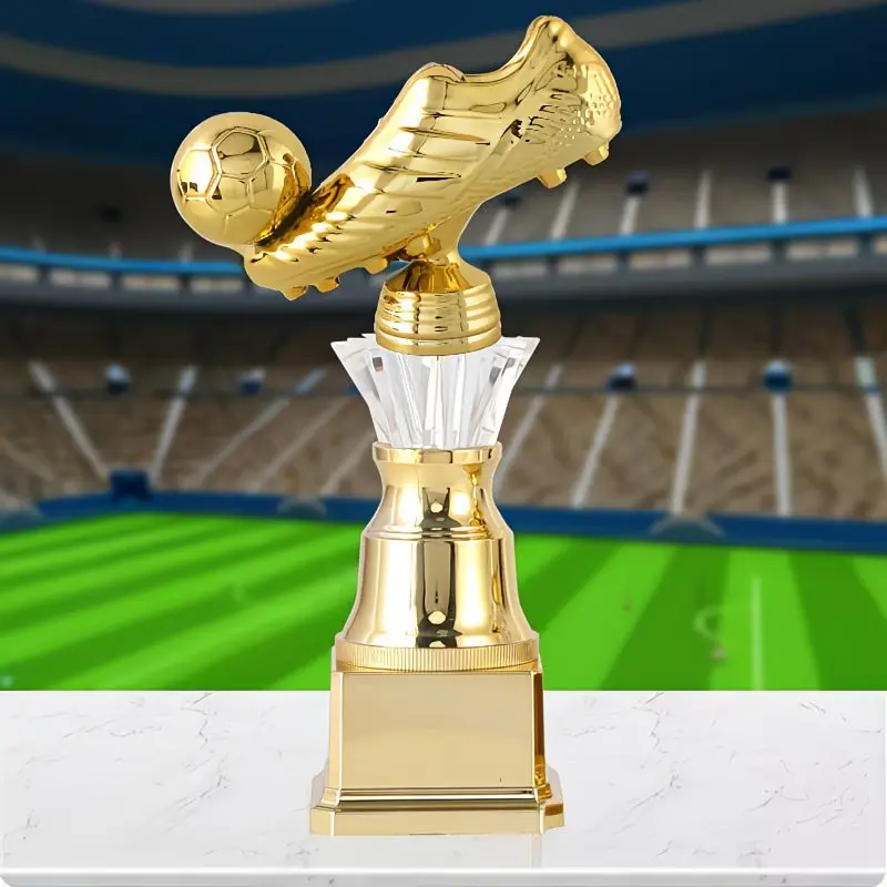 Plastic Trophy for Football Players, Soccer Trophies, League Prize Award, Sports Event Souvenir, Ideal Decorative Gift for Athletes & Fans, Achievement Winners