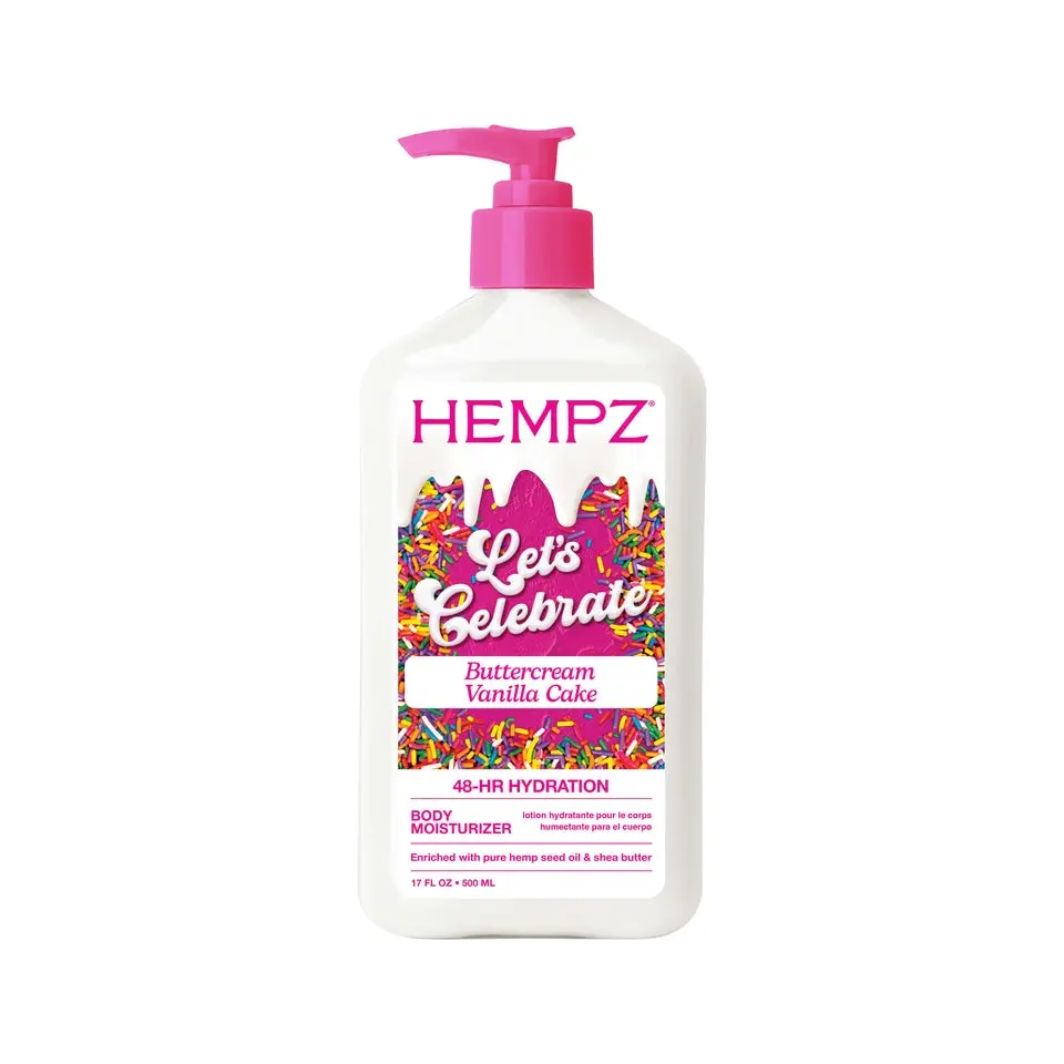 Let's Celebrate Buttercream Vanilla Cake Moisturizing Body Lotion