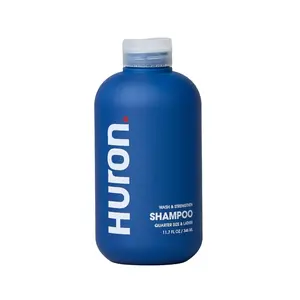 HURON Argan Oil Shampoo - Deep Clean & Hydrating Care - Vitamin E & B5, Sulfate-Free Formula for All Hair Types - 11.4 oz