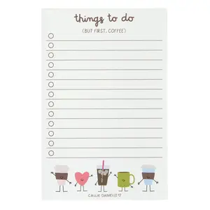 But First Coffee To Do 4x6 Notepad